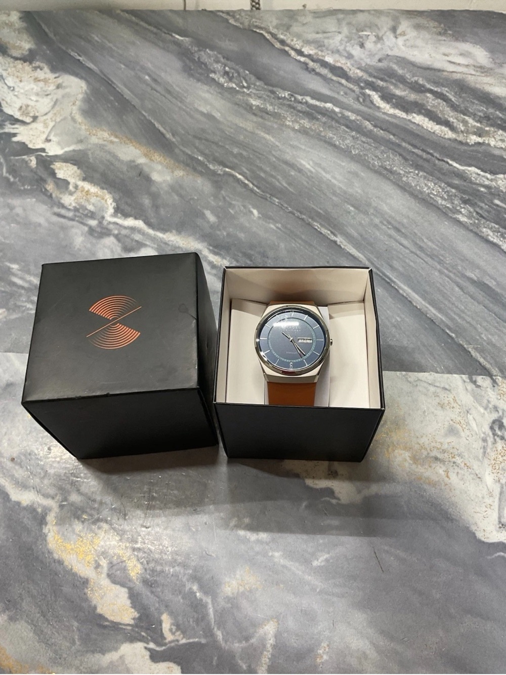 Skagen Watch MELBYE TITANIUM Three-Hand SKW6906 Men's